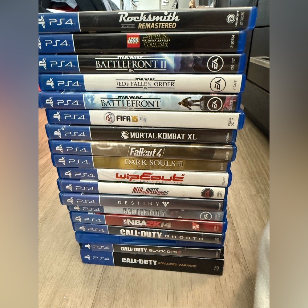PS4 Video Game Collection - Picture 3 of 3